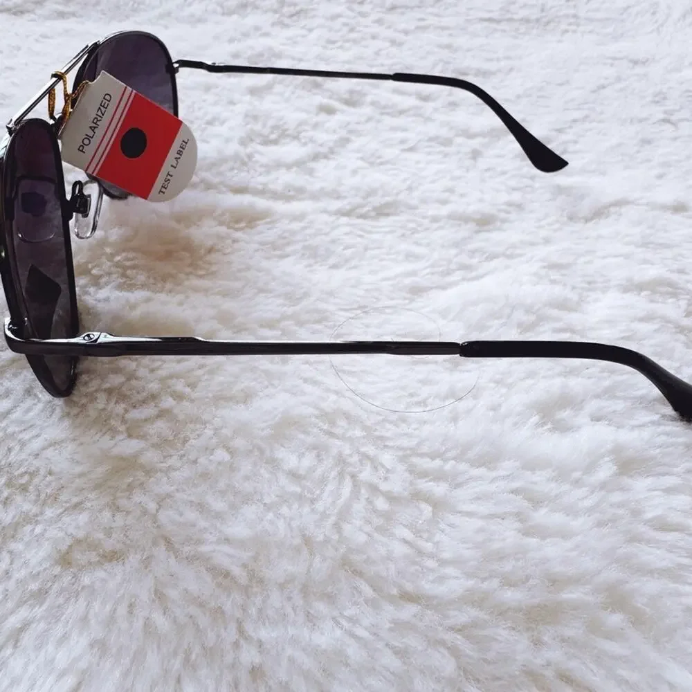 Felix Black W/Black Rim Polarized Aviator Sunglasses